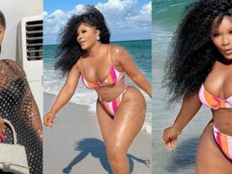 Omo see meat Actress Destiny Etiko shows off her banging body in Bikini Photos 1